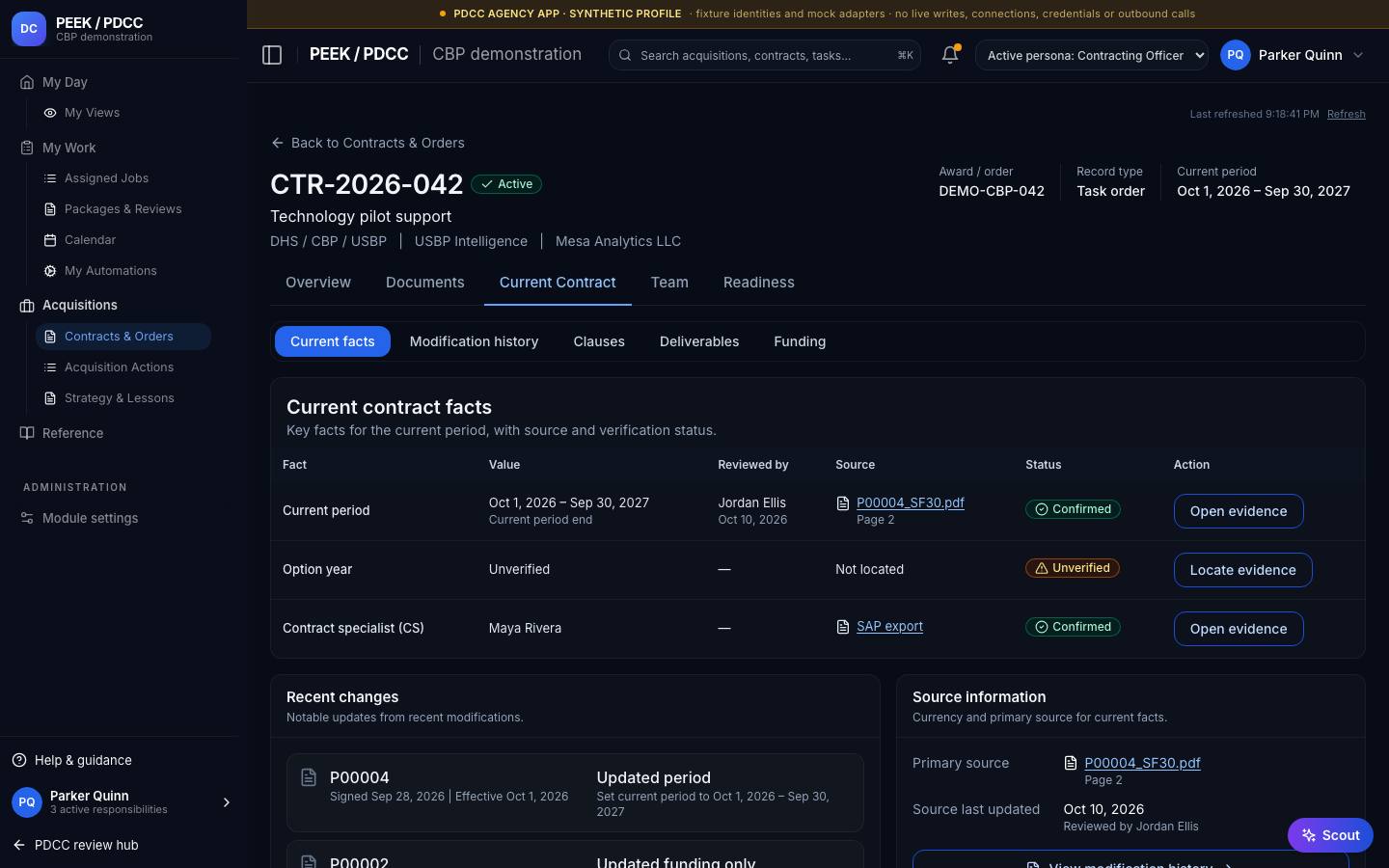 Collaboration, presence and saved work — /pdcc/acquisitions/contracts/CT-DEMO-012/current-contract?tab=team