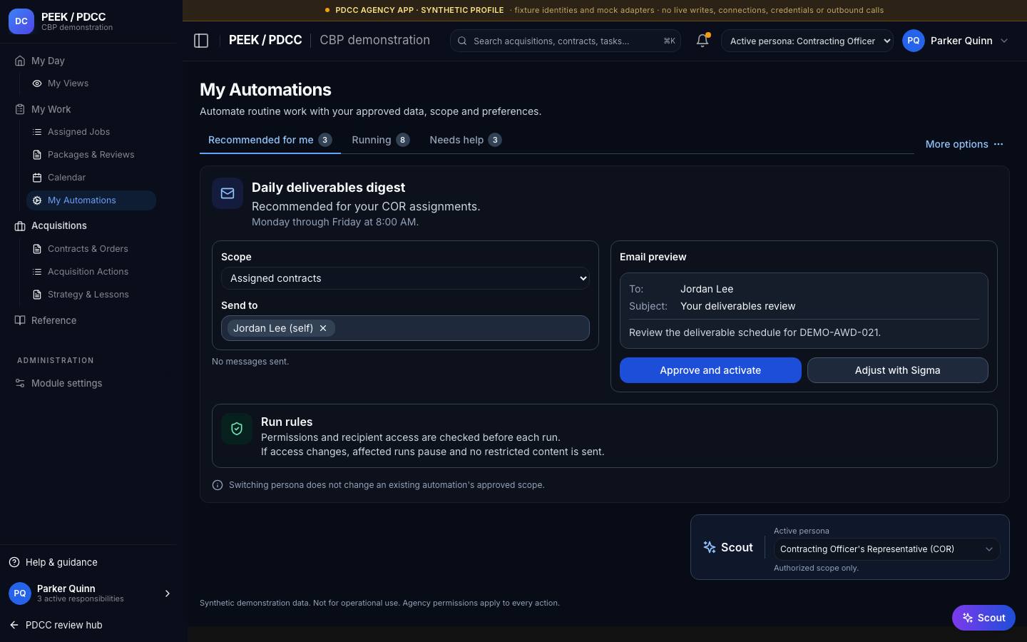 My Automations — /pdcc/my-work/automations?view=g08-s22