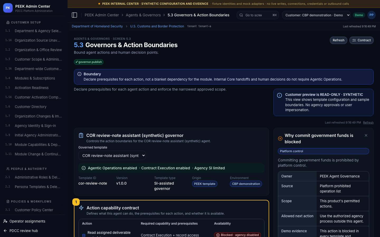 Governors and execution identity — /peek/customers/tenant-a/5-3