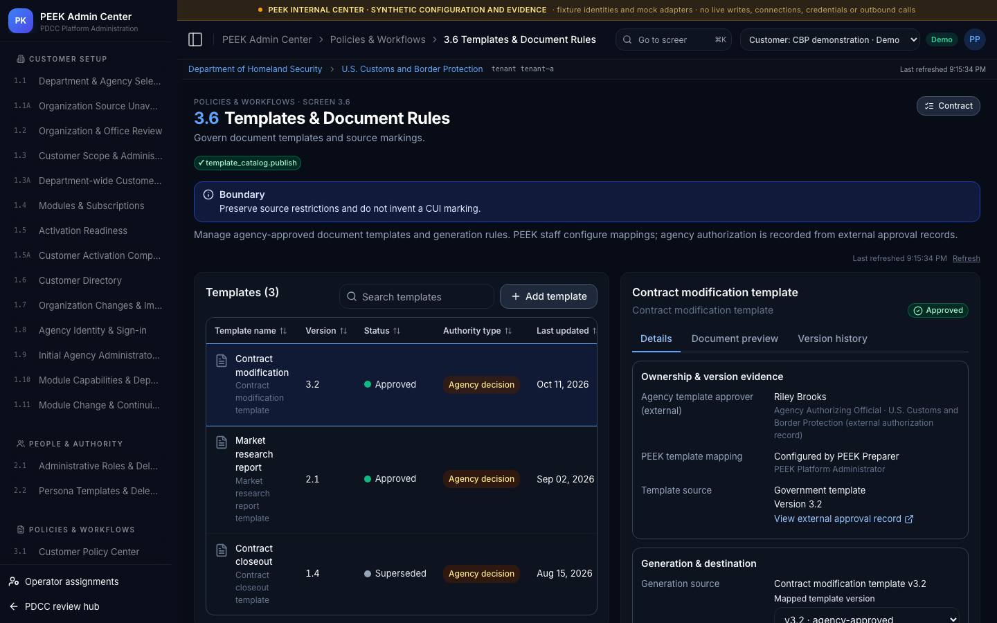 Templates and document rules — /peek/customers/tenant-a/3-6